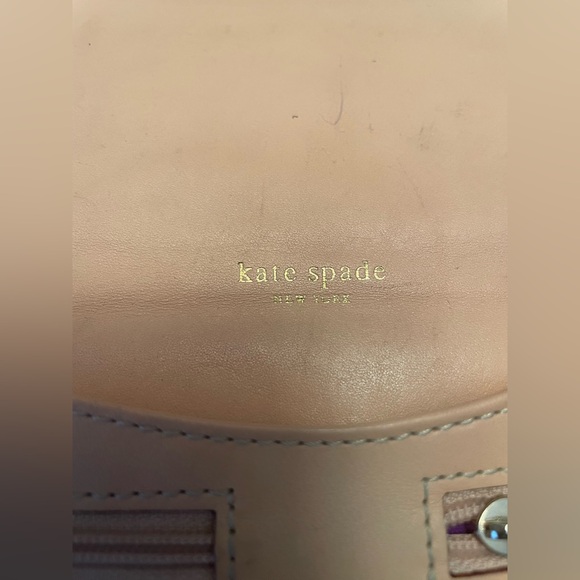 Kate Spade Rialto Place Neda Clutch / Olive Green Croc-Embossed / Vintage - Picture 8 of 11